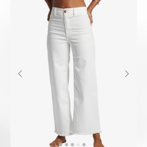 Ivory flare billabong jeans